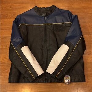 Red Bull Moto GP Indianapolis Motor Speedway Leather Jacket Limited Edition #192